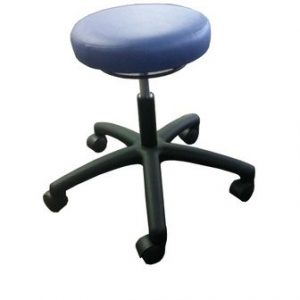 Stool - Upholstered in Vinyl (height range 430mm to 570mm)