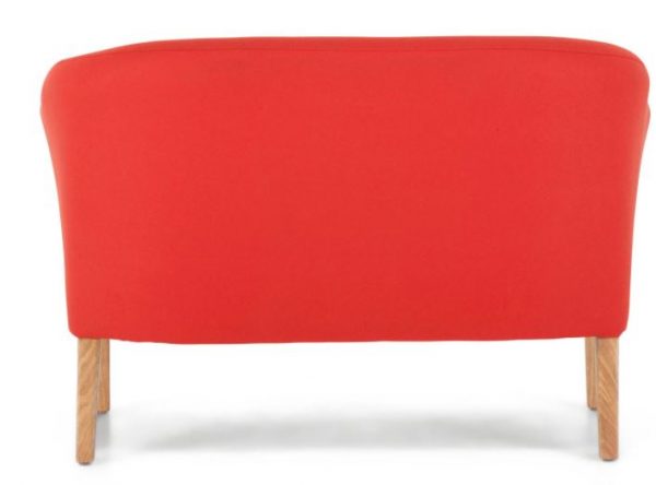 virgo tub 2 seater sofa - wooden leg - price on enquiry - Image 2