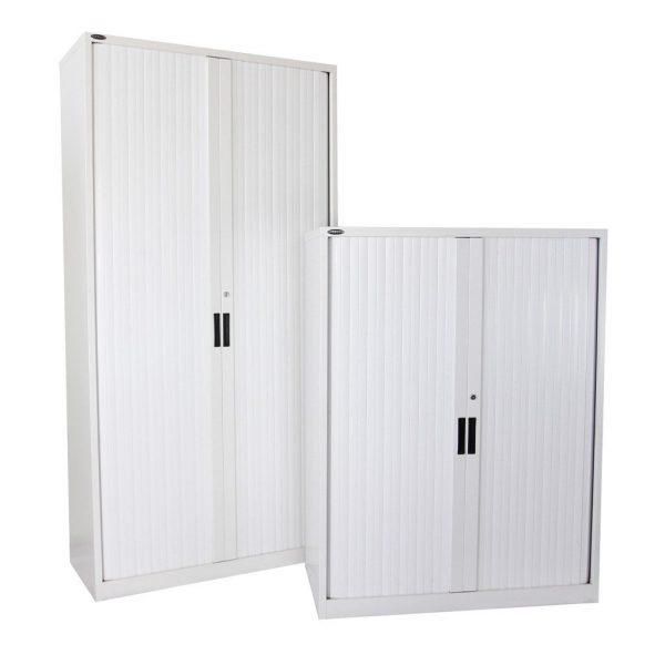 HUGE SALE - Tambour Door Cabinet 1320h x 1200w x 463D - run out sale item (Flatpacked item)