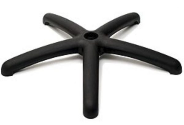 Black 5 Star Nylon Chair Base